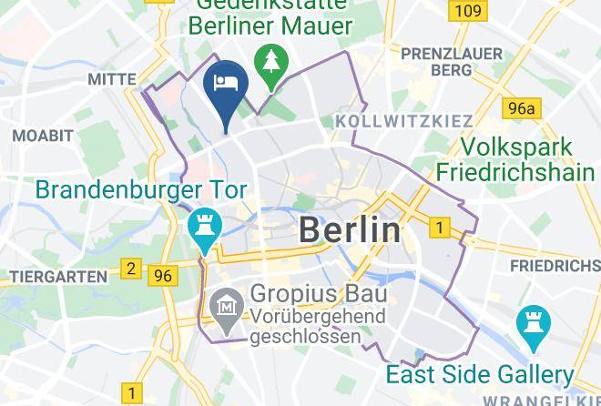 Mercure Hotel Berlin City Map