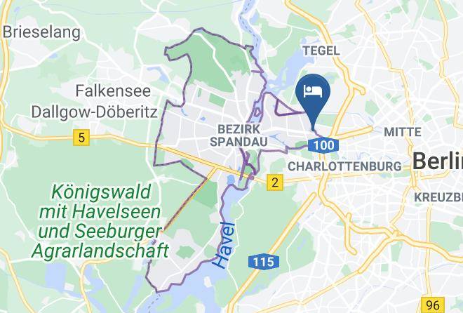Mercure Hotel Berlin City West Map