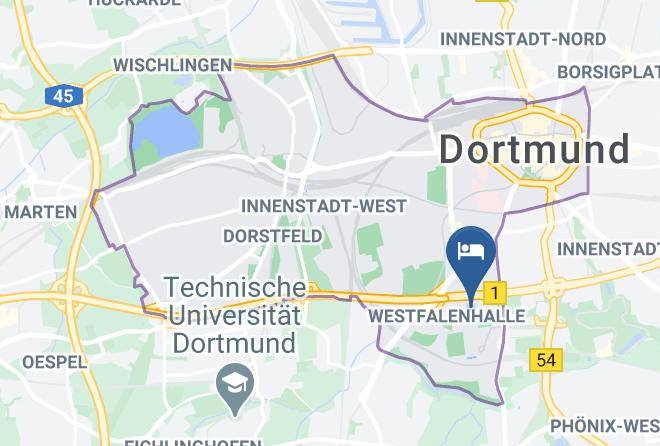 Dortmund - Mercure Hotel Dortmund Messe & Kongress Maps