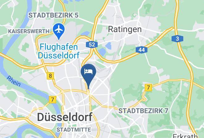 Mercure Hotel Duesseldorf City Nord Map