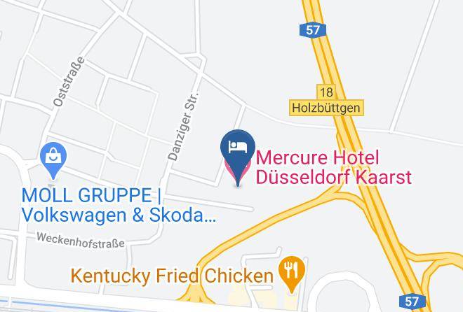 Neuss - Mercure Hotel Dusseldorf Kaarst Maps