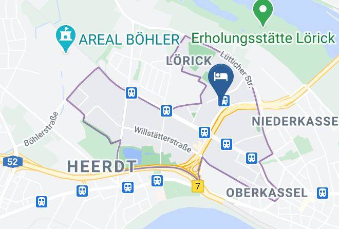 Dusseldorf - Voco Dusseldorf Seestern Maps