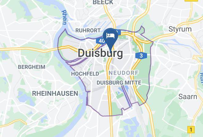 Duisburg - Mercure Hotel Duisburg City Maps
