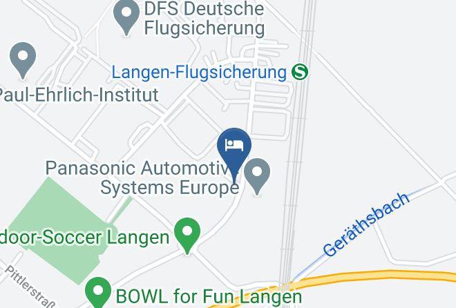 Mercure Hotel Frankfurt Airport Langen Map
