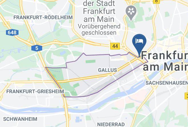 Frankfurt Am Main - Mercure Hotel Frankfurt City Messe Maps