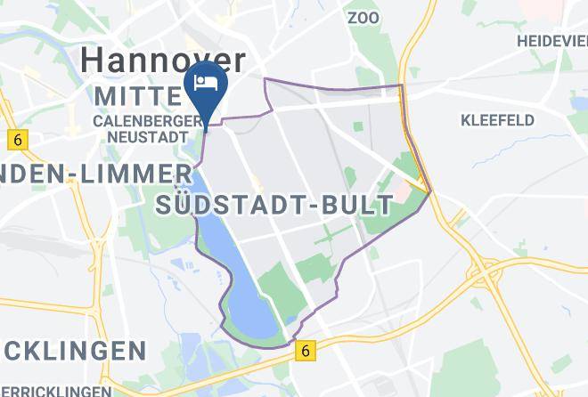 Stadt Hannover - Mercure Hotel Hannover City Maps