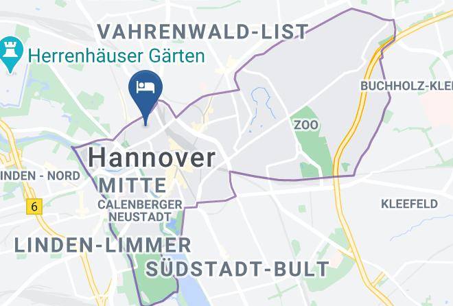 Mercure Hotel Hannover Mitte Map