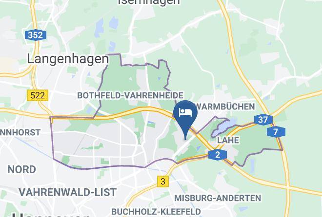 Stadt Hannover - Mercure Hotel Hannover Oldenburger Allee Maps