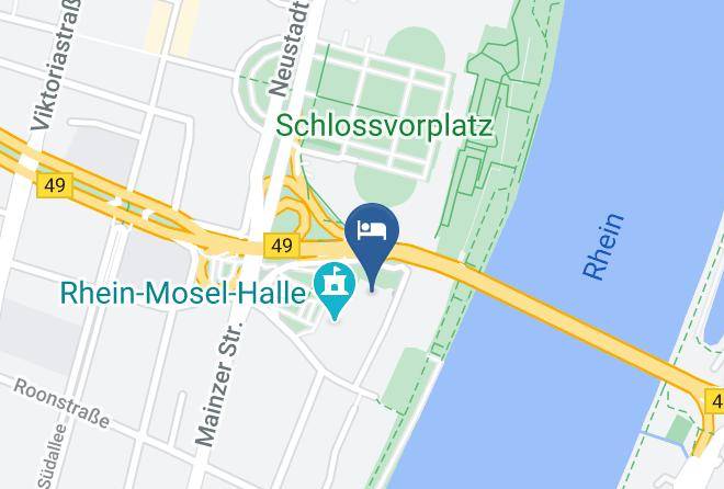 Coblenz - Mercure Hotel Koblenz Maps