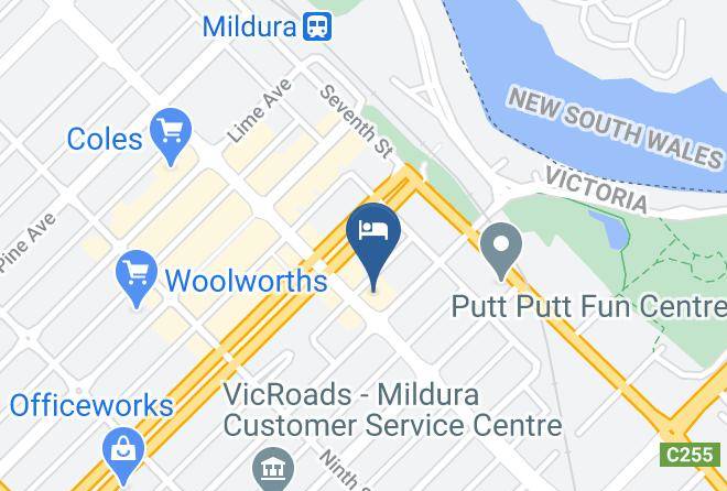Mildura - Mercure Hotel Mildura Maps