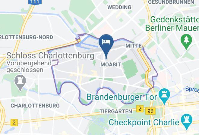 Stadt Berlin - Mercure Hotel Moa Berlin Maps