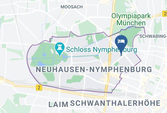 Munich District - Mercure Hotel Muenchen Am Olympiapark Maps