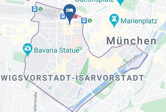 Munich District - Mercure Hotel Munchen City Center Maps