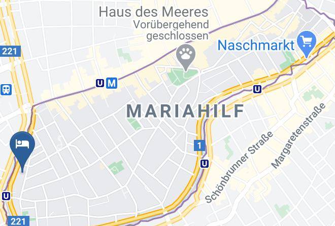 Vienna Mariahilf - Hotel Mercure Raphael Wien Maps