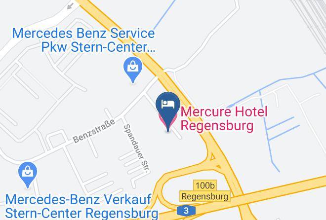 Regensburg - Mercure Hotel Regensburg Maps