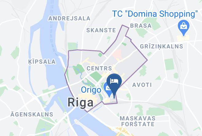 Mercure Riga Centre Map