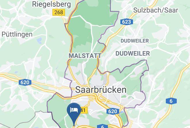 Saarbrucken - Mercure Hotel Saarbruecken Sued Maps