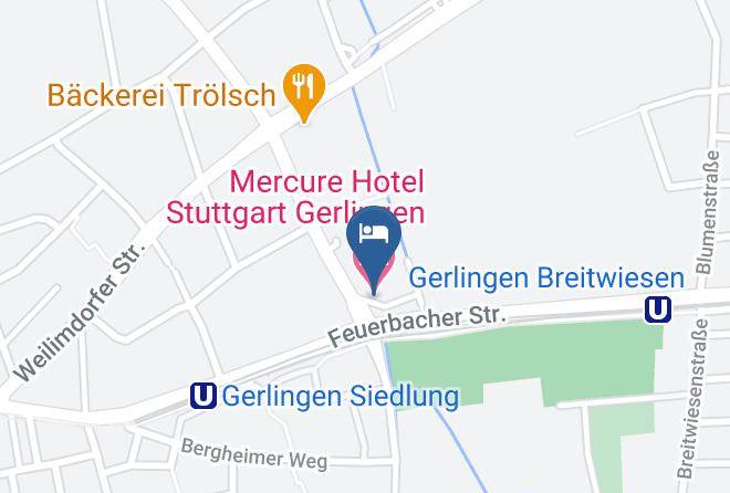 Ludwigsburg - Mercure Hotel Stuttgart Gerlingen Maps