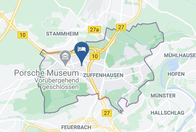 Stuttgart - Mercure Hotel Stuttgart Zuffenhausen Maps