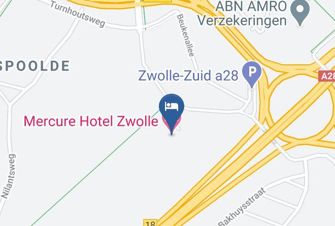 Zwolle - Mercure Hotel Zwolle Maps