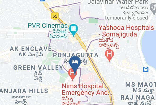 Hyderabad - Mercure Hyderabad Kcp Maps