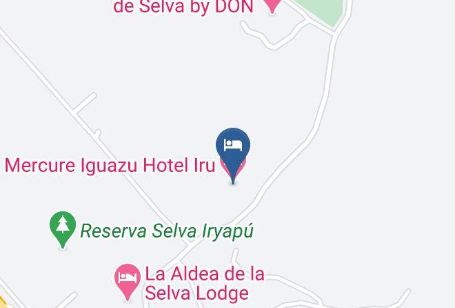 Puerto Esperanza - Mercure Iguazu Hotel Iru Maps