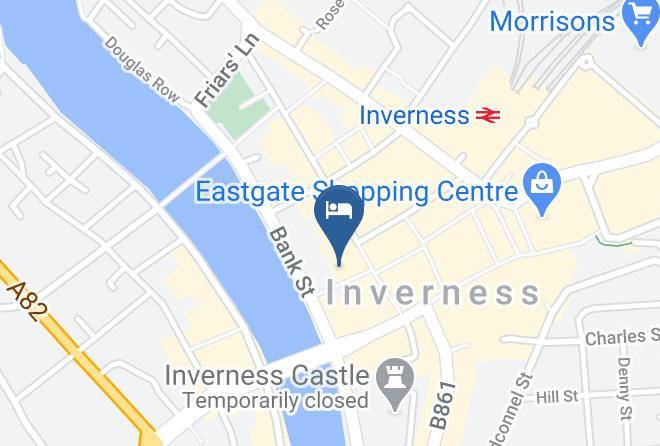 Mercure Inverness Hotel Map