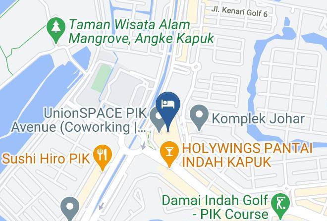 North Jakarta - Mercure Jakarta Pantai Indah Kapuk Maps