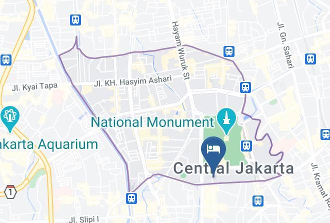 Central Jakarta - Mercure Jakarta Sabang Maps