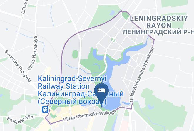 Mercure Kaliningrad Map