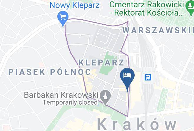 Cracow - Mercure Krakow Stare Miasto Maps