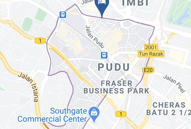 Mercure Kuala Lumpur Shaw Parade Map