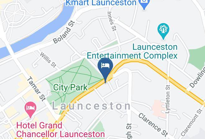Launceston - Mercure Launceston Maps