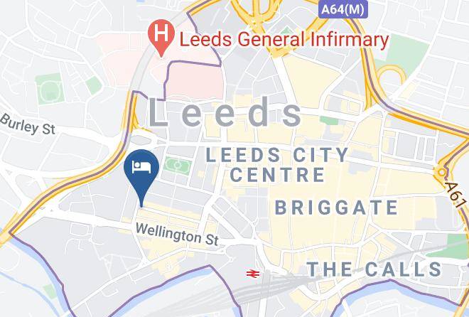 Leeds - Mercure Leeds Centre Hotel Maps