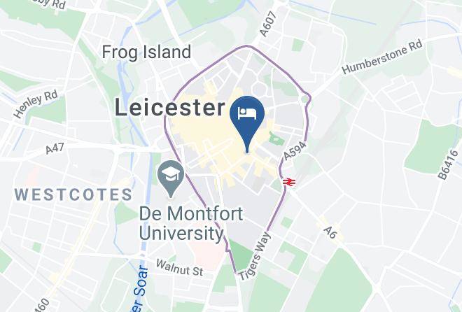Leicester City - The Grand Hotel Leicester Maps