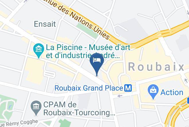 Nord - Mercure Lille Roubaix Grand Hotel Maps