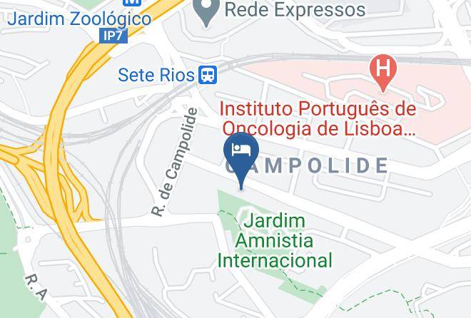 Mercure Lisboa Hotel Map