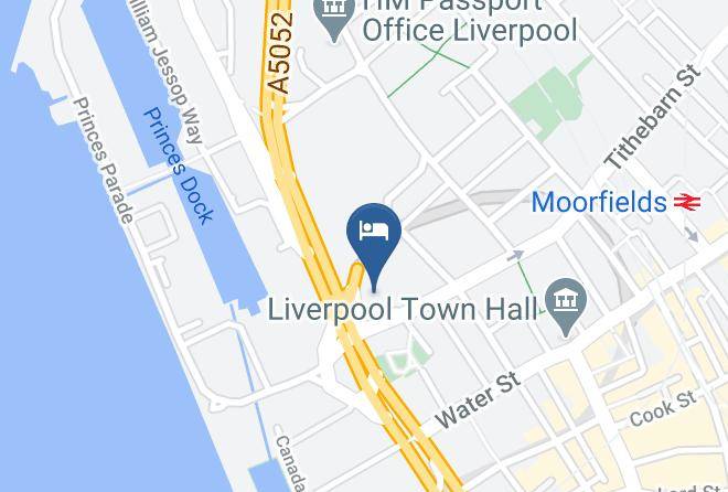 Liverpool - Mercure Liverpool Atlantic Tower Hotel Maps