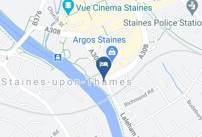 Surrey - Mercure London Staines Upon Thames Hotel Maps