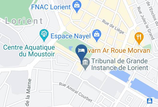 Morbihan - Mercure Lorient Centre Maps