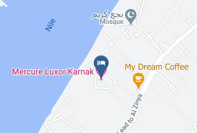 Luxor - Mercure Luxor Karnak Maps