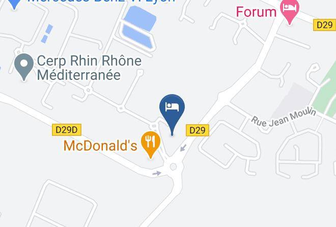 Rhone - Mercure Lyon Genas Eurexpo Maps