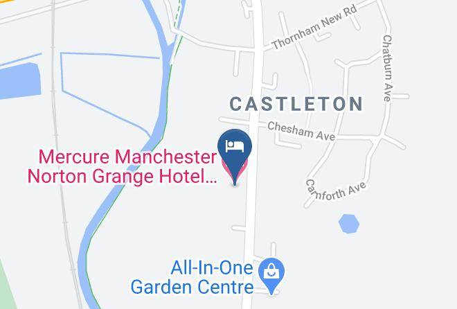 Greater Manchester - Mercure Manchester Norton Grange Hotel & Spa Maps