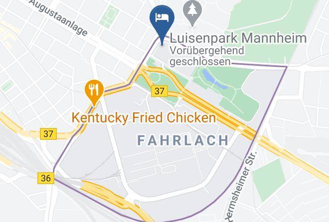 Mercure Hotel Mannheim Am Friedensplatz Map