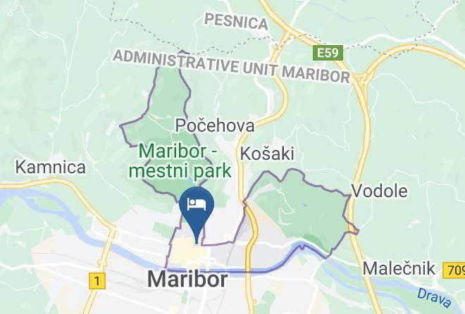 Maribor - Hotel Orel Maps
