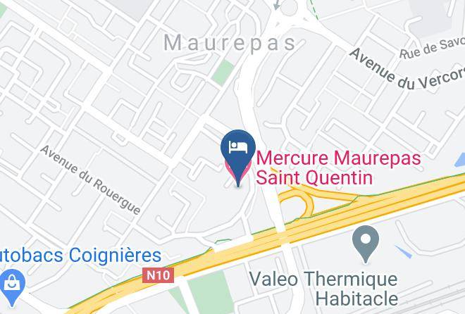 Yvelines - Mercure Maurepas Saint Quentin Maps