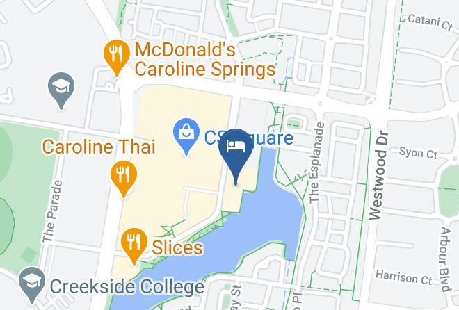 Mercure Melbourne Caroline Springs Map