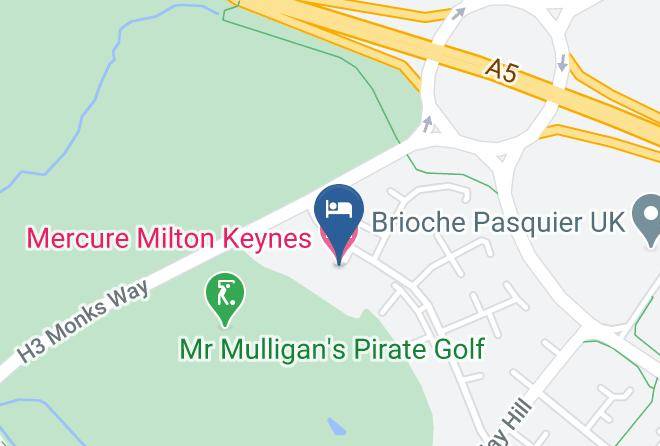 Milton Keynes - Mercure Milton Keynes Hotel Maps