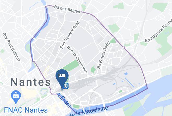 Loire Atlantique - Mercure Nantes Centre Gare Maps