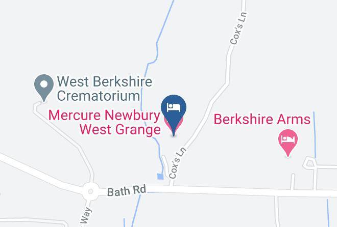 West Berkshire - Mercure Newbury West Grange Hotel Maps